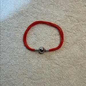 Pandora orange bracelet